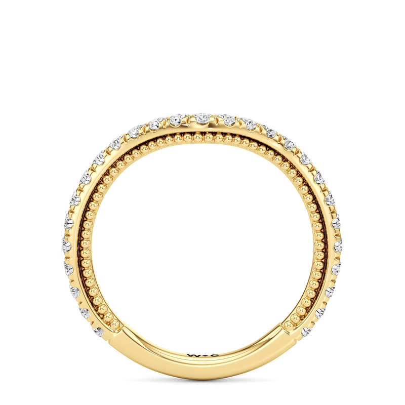 The W Summit Diamond Wedding Band