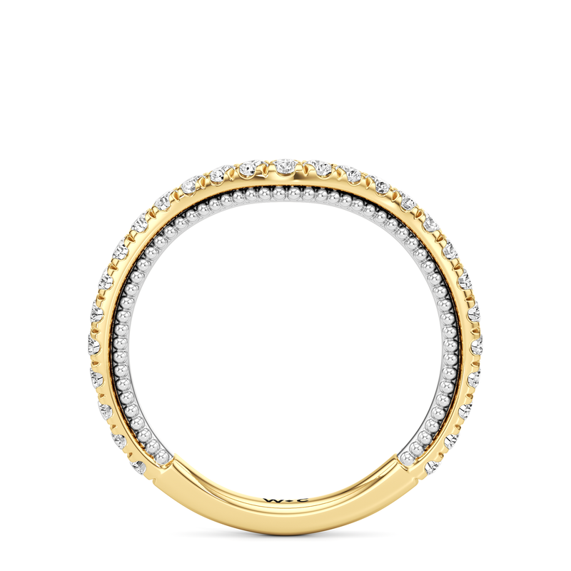 The W Summit Diamond Wedding Band