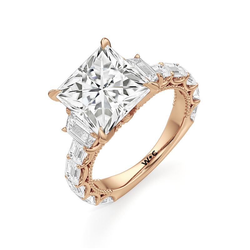 The W Zenith Engagement Ring