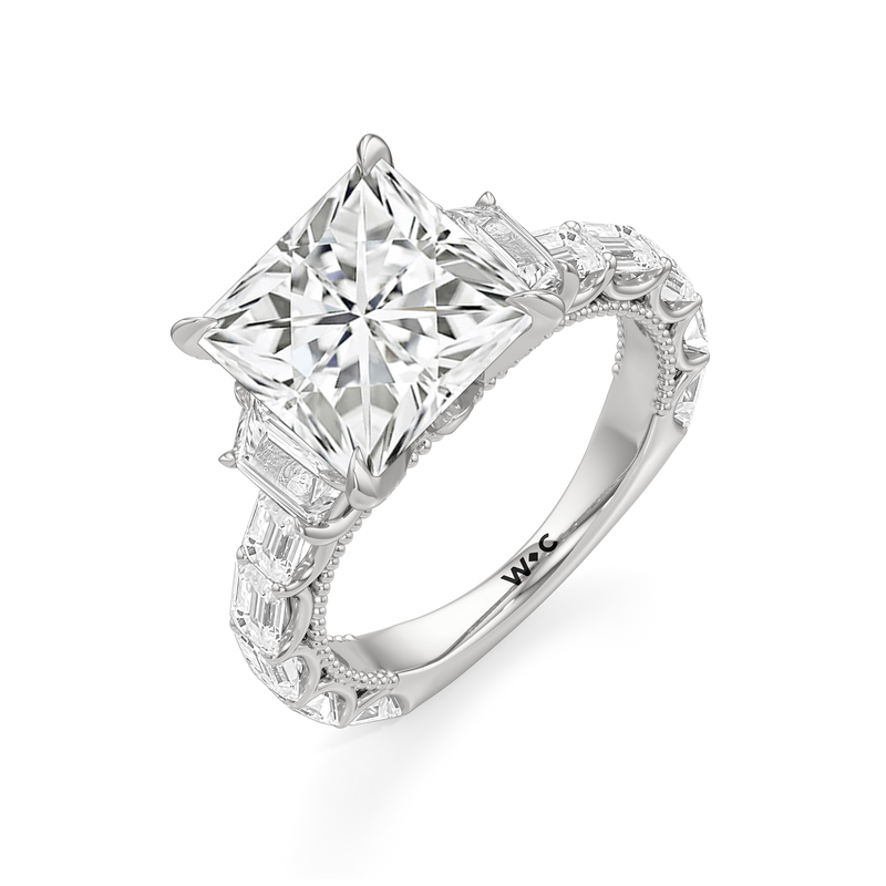 The W Zenith Engagement Ring