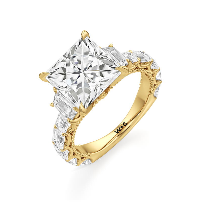 The W Zenith Engagement Ring