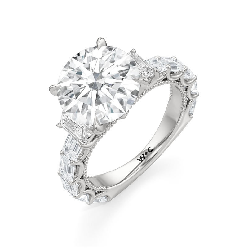 The W Zenith Engagement Ring