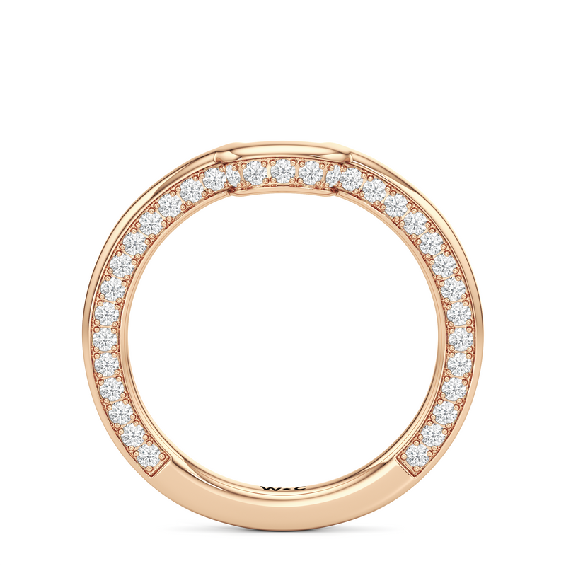 The W Legend Diamond Wedding Band