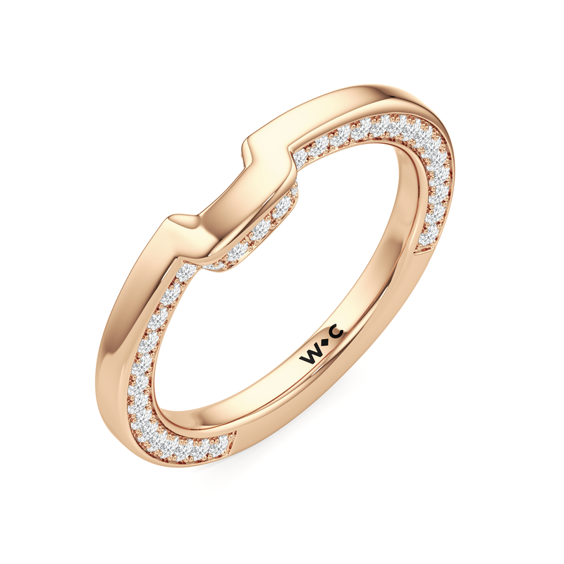 The W Legend Diamond Wedding Band