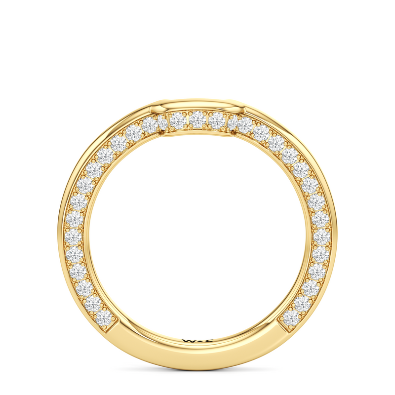 The W Legend Diamond Wedding Band