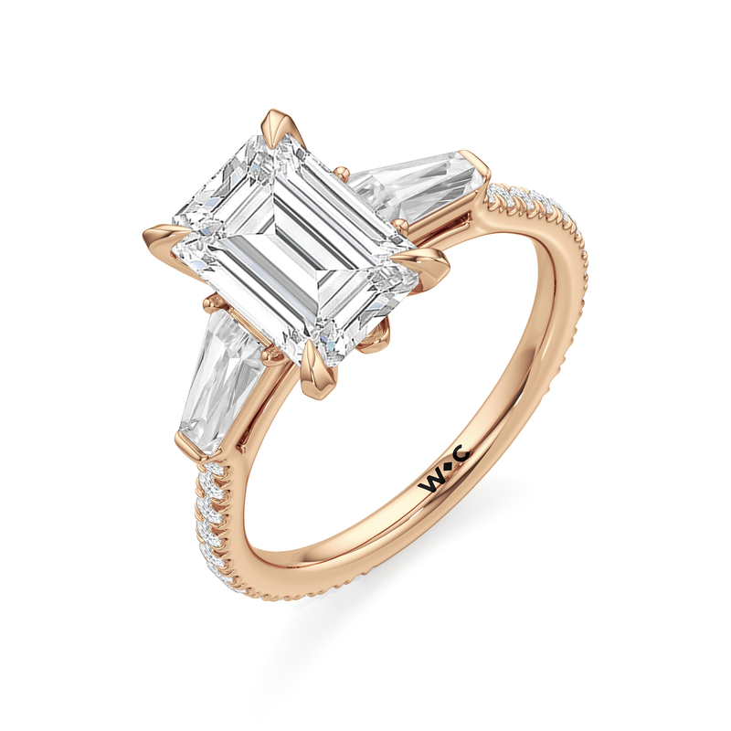 The W Horizon Engagement Ring