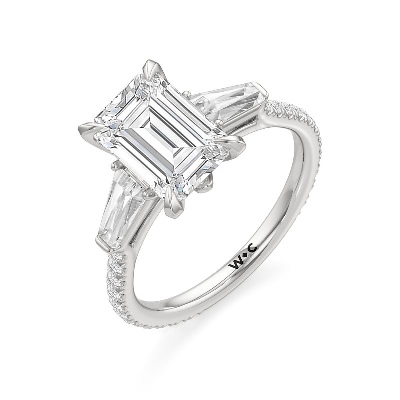 The W Horizon Engagement Ring