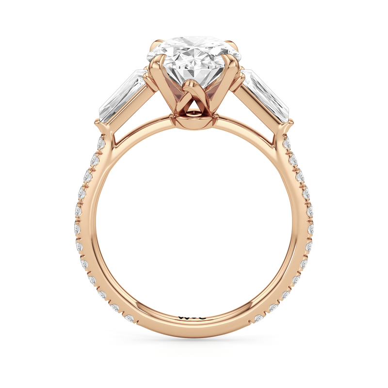 The W Horizon Engagement Ring