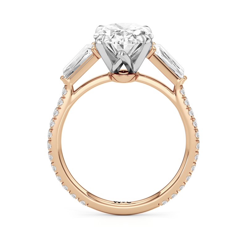 The W Horizon Engagement Ring