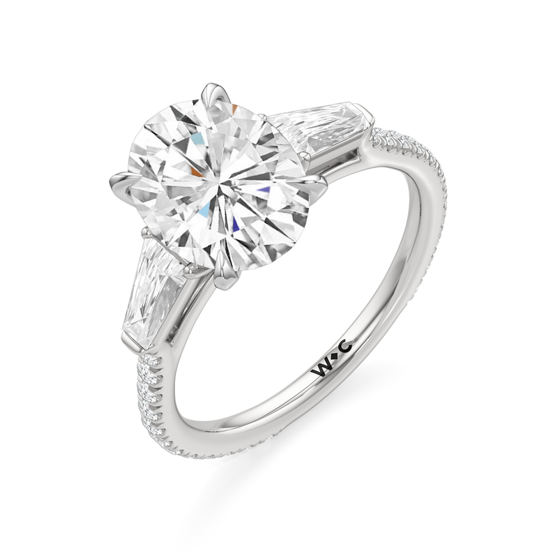 The W Horizon Engagement Ring