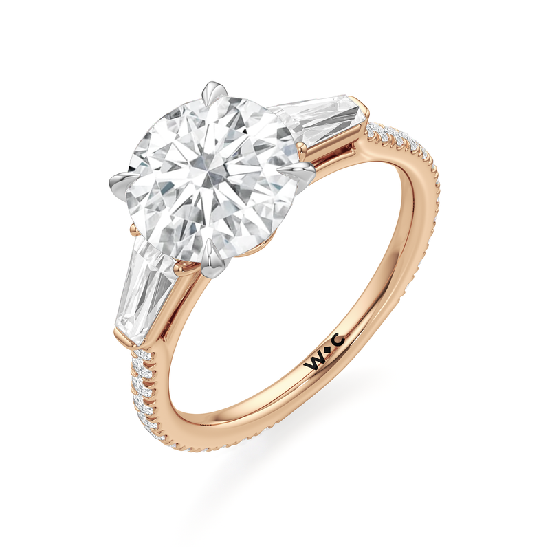 The W Horizon Engagement Ring