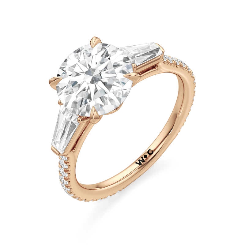 The W Horizon Engagement Ring