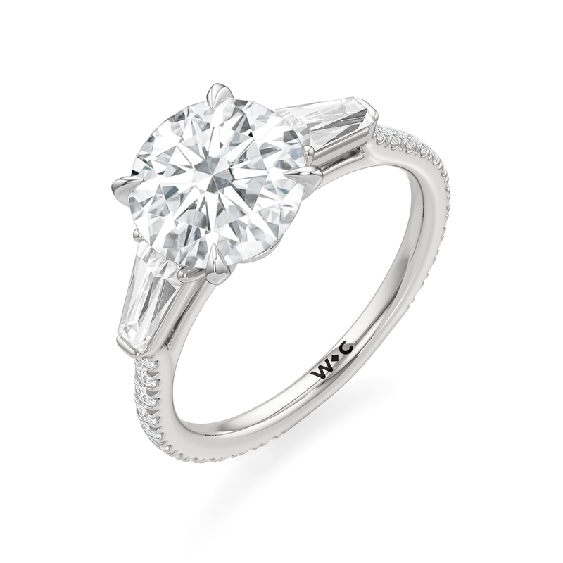The W Horizon Engagement Ring