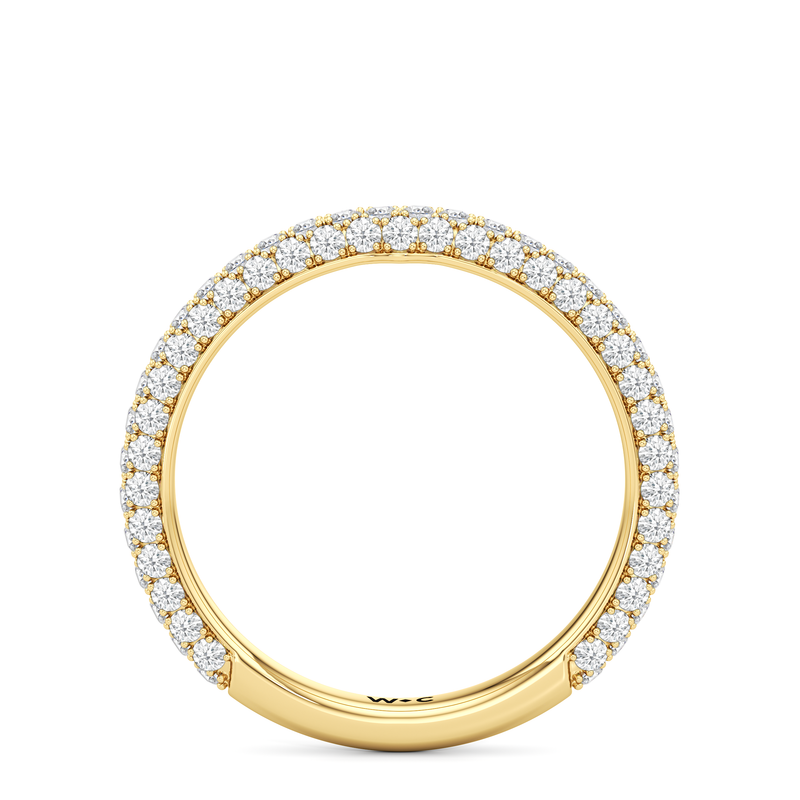 The W Radiance Diamond Wedding Band