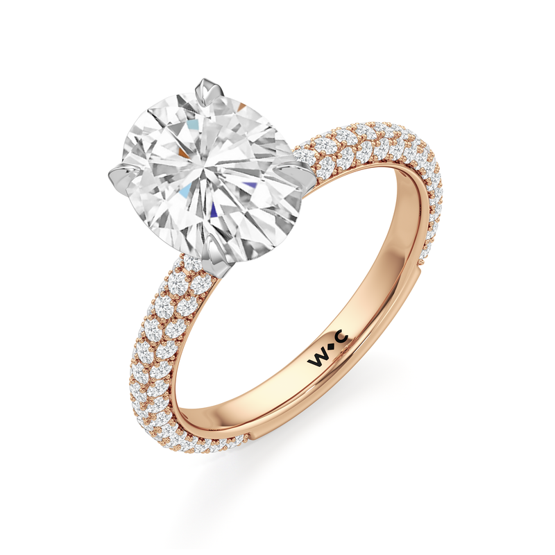 The W Radiance Engagement Ring