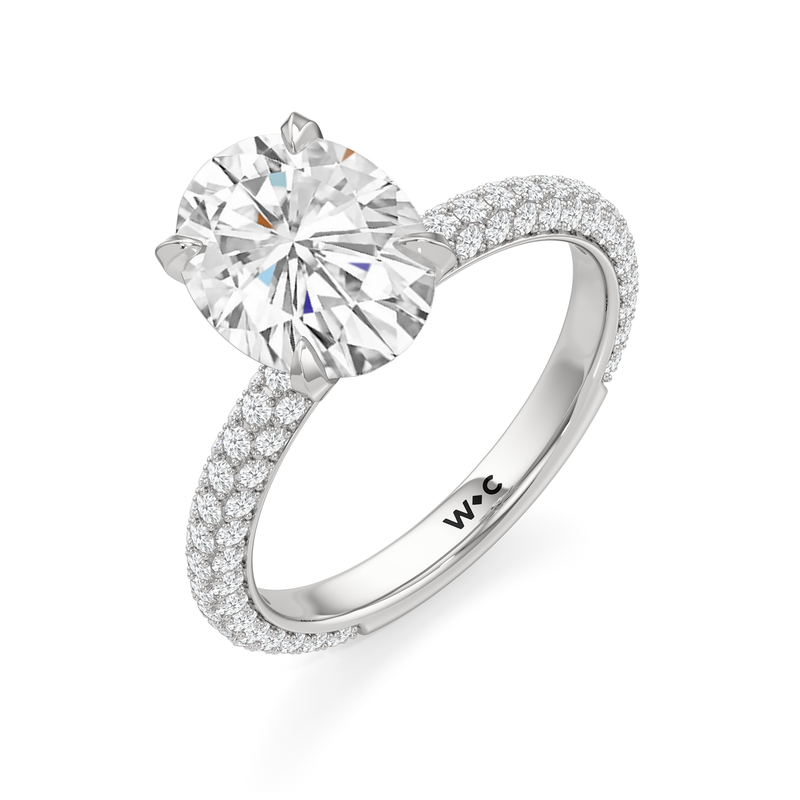 The W Radiance Engagement Ring