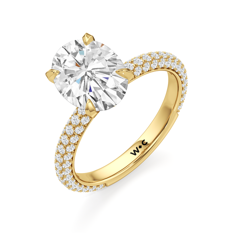 The W Radiance Engagement Ring