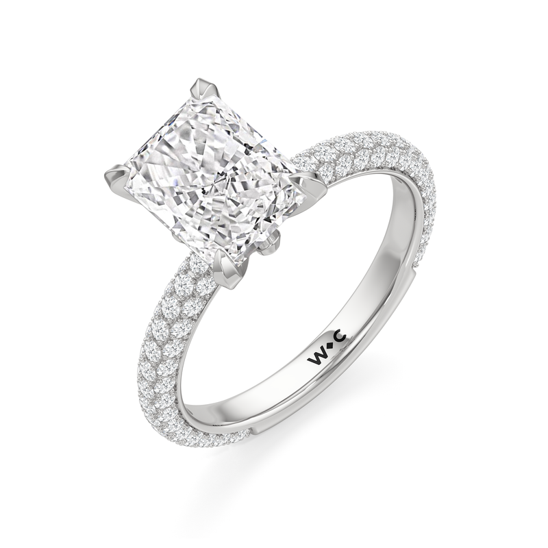 The W Radiance Engagement Ring