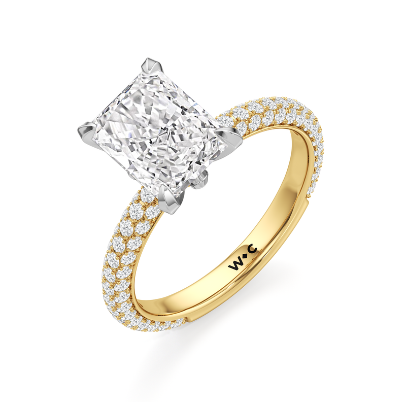 The W Radiance Engagement Ring