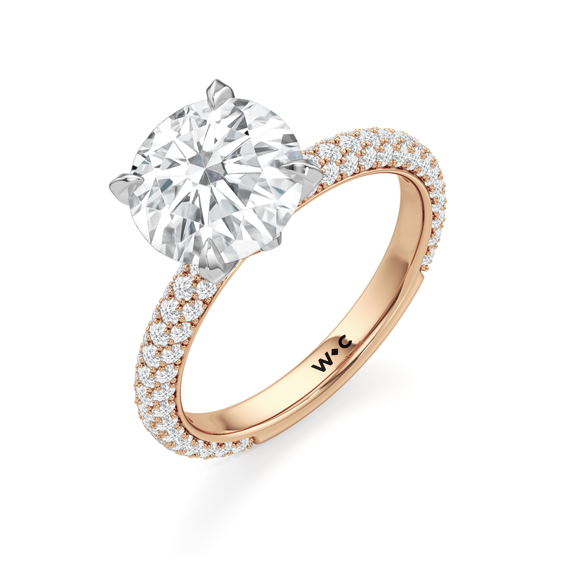 The W Radiance Engagement Ring