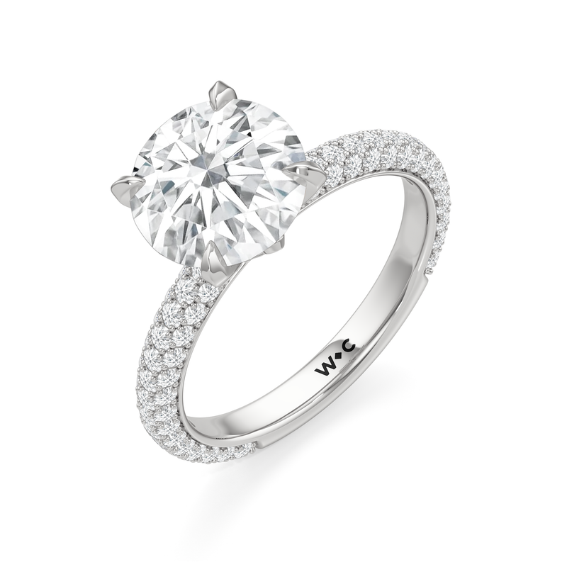 The W Radiance Engagement Ring