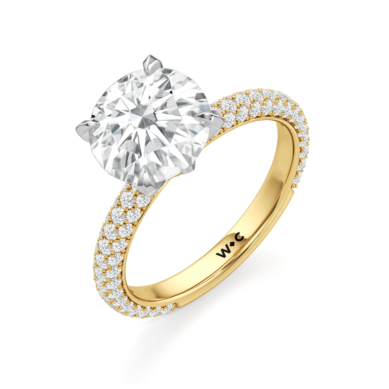 The W Radiance Engagement Ring