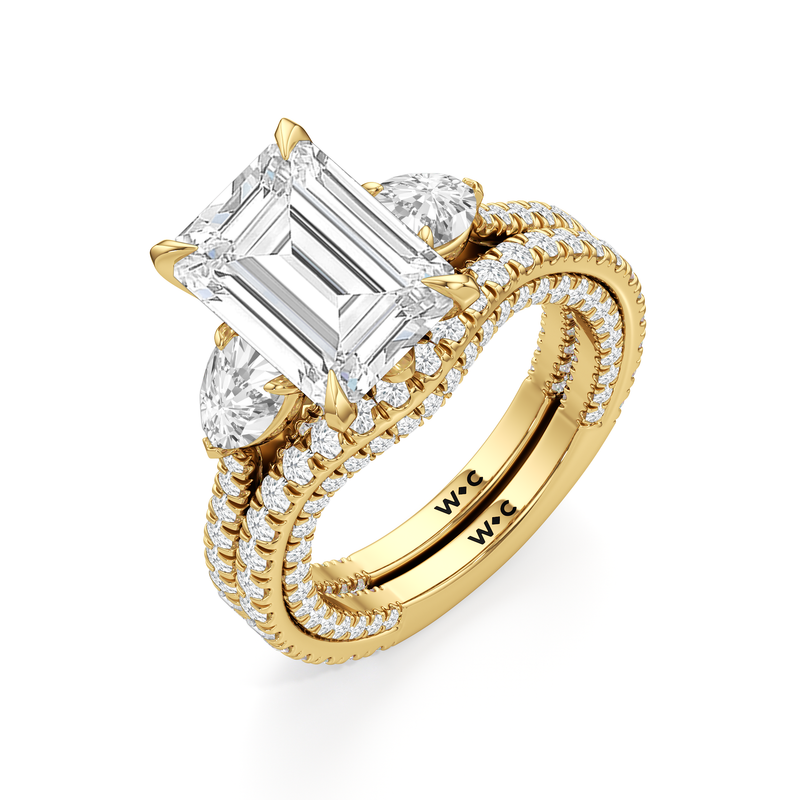 The W Crest Engagement Ring
