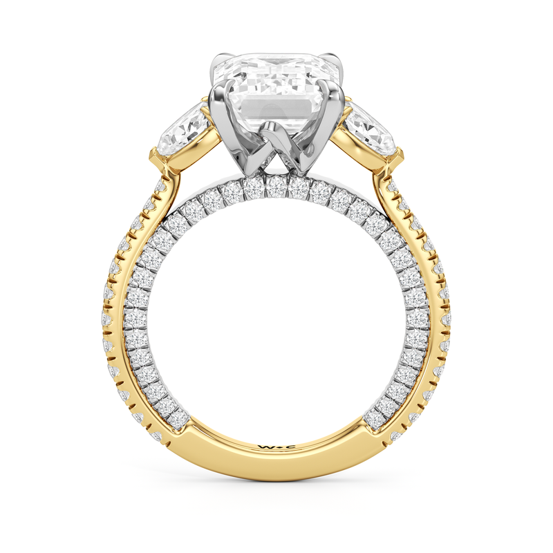 The W Crest Engagement Ring