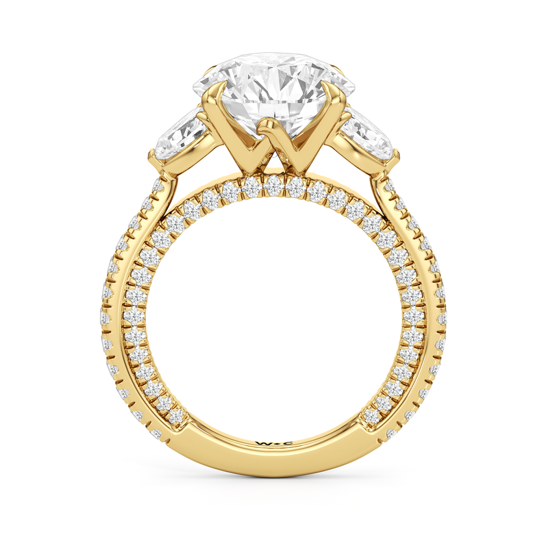 The W Crest Engagement Ring