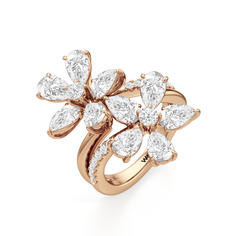 Daisy Duet Ring