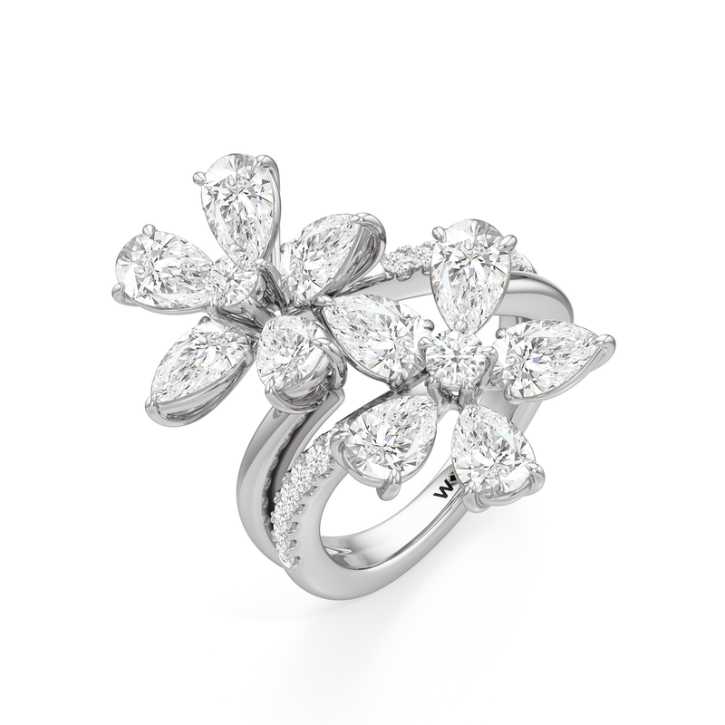 Daisy Duet Ring