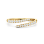 The Abigail Cross Over Ring