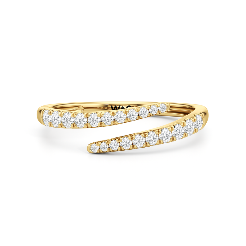 The Abigail Cross Over Ring
