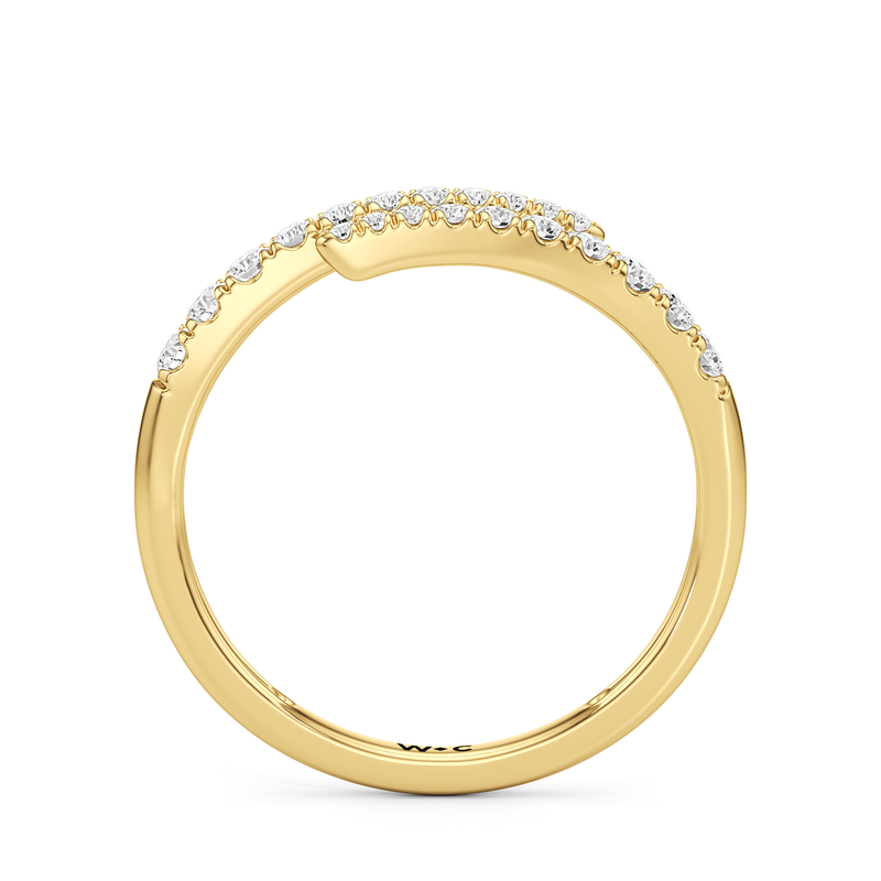 The Abigail Cross Over Ring