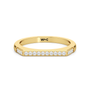 The Scottie Pavé Stacker Ring