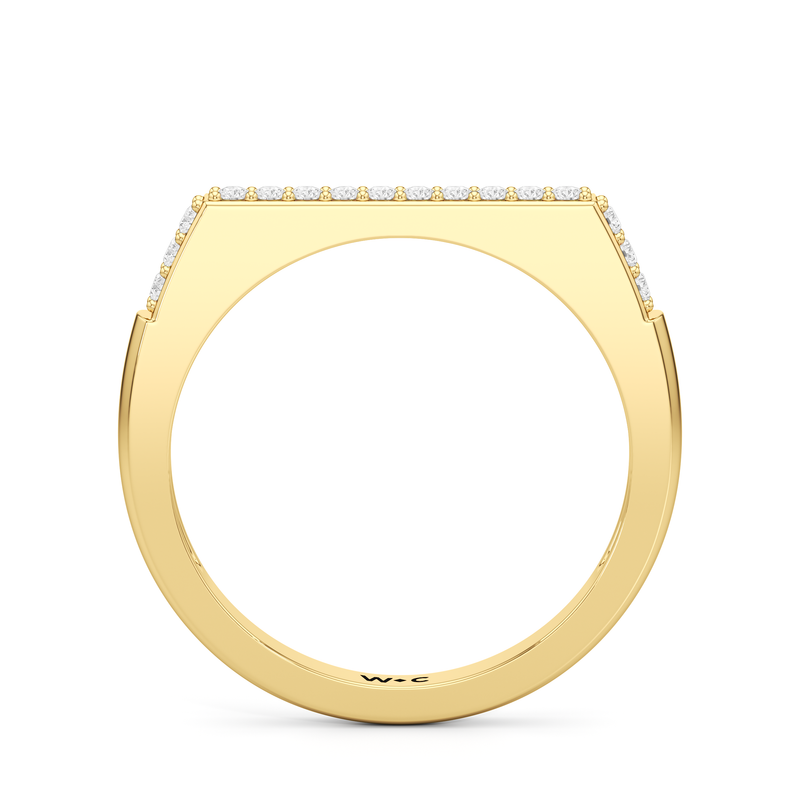 The Scottie Pavé Stacker Ring