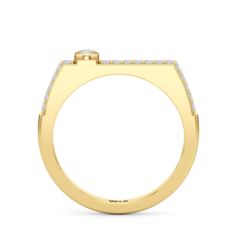The Scottie Round Stacker Ring