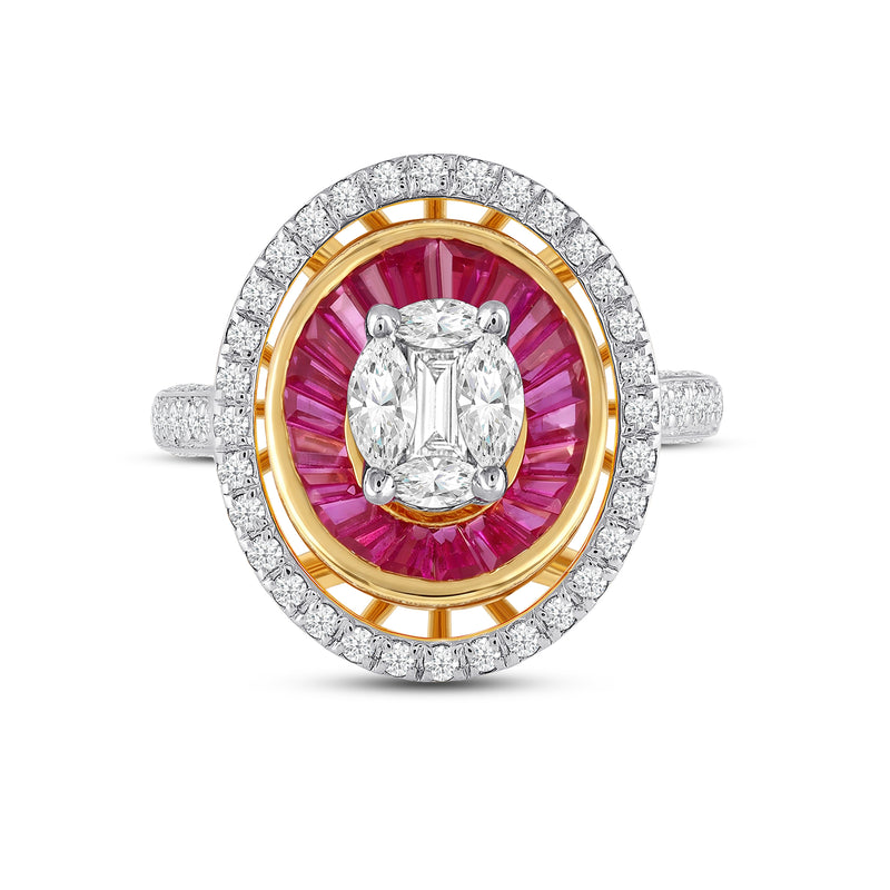 Rouge Soleil Ring