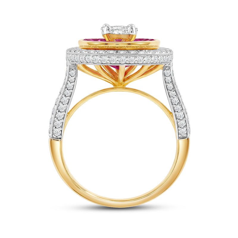 Rouge Soleil Ring