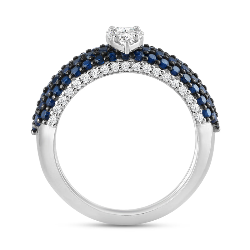 Noir Arc Ring