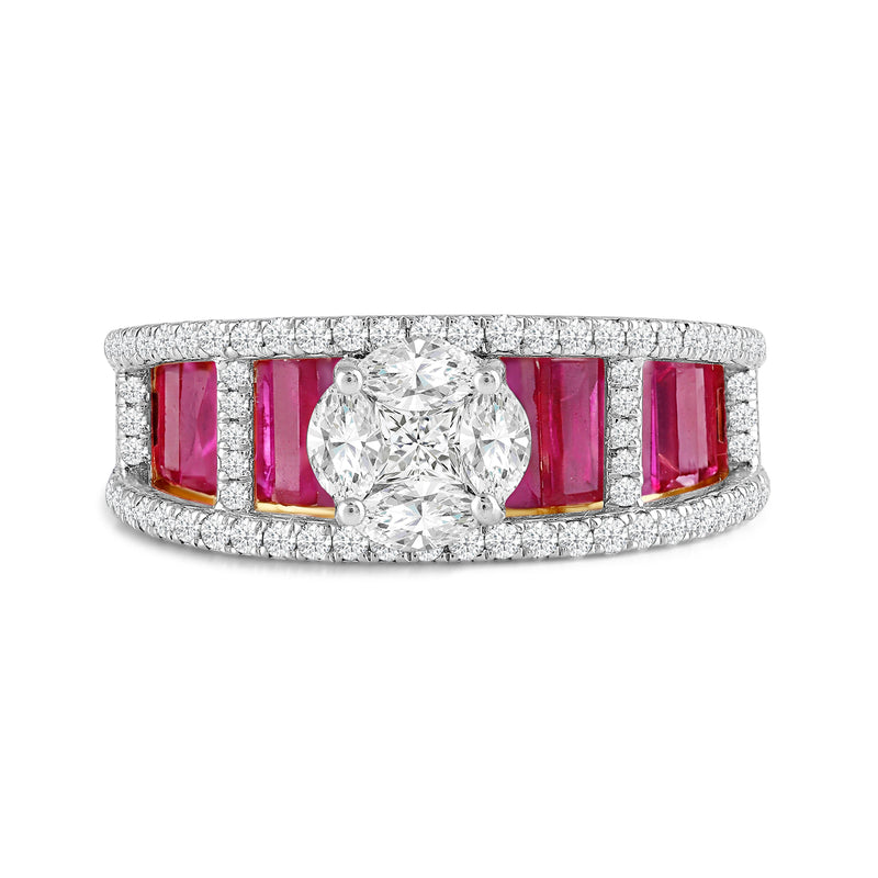 Rosé Rivulet Ring
