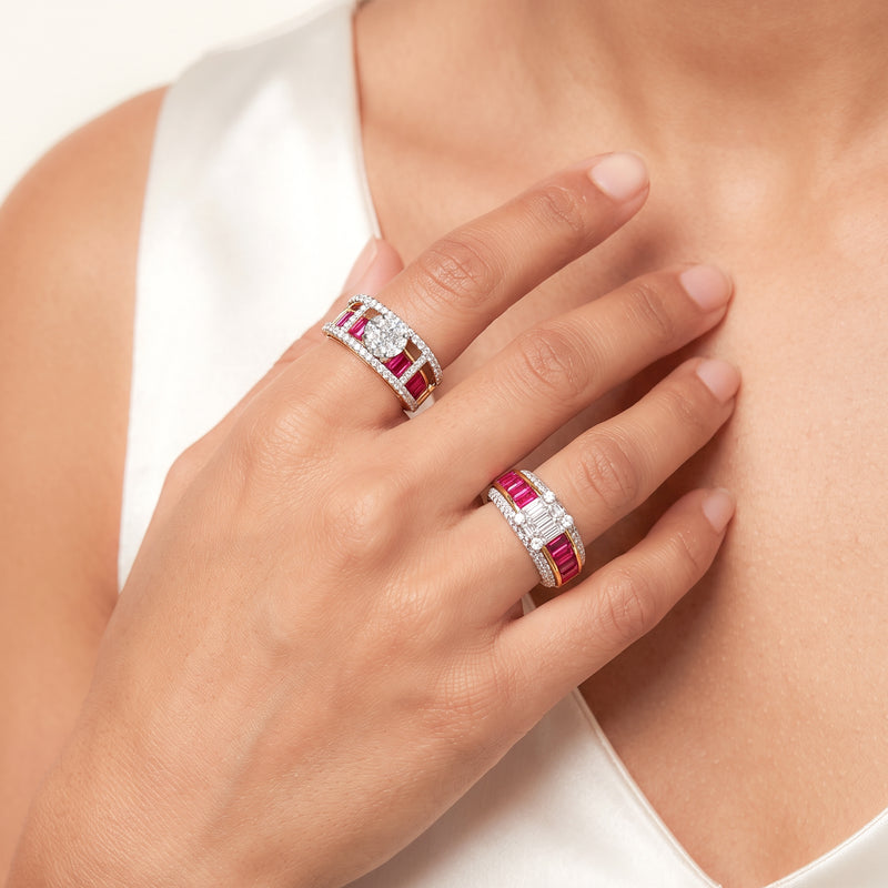 Rosé Rivulet Ring