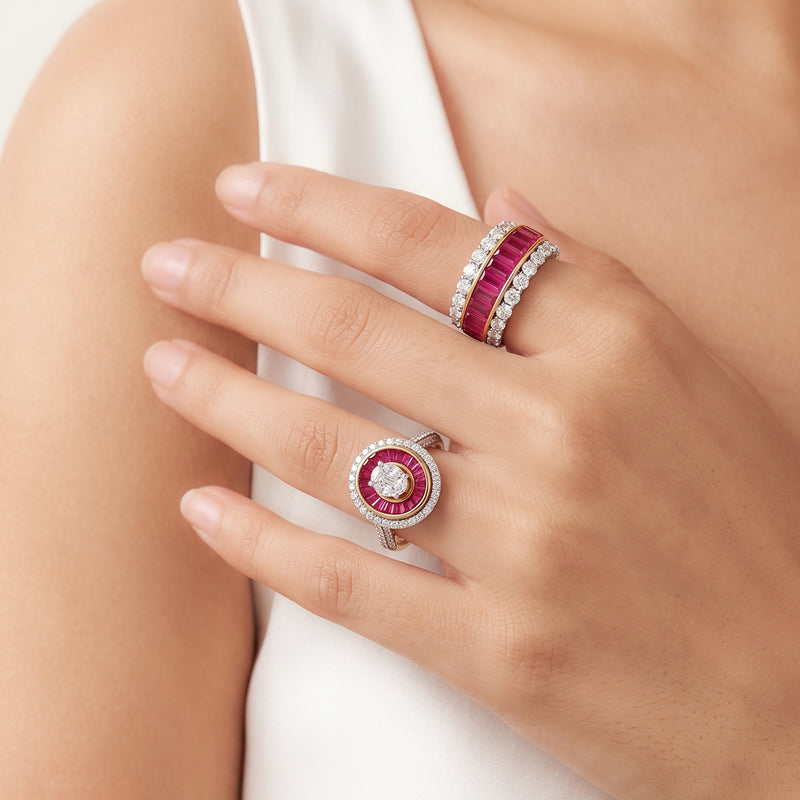 Rouge Soleil Ring