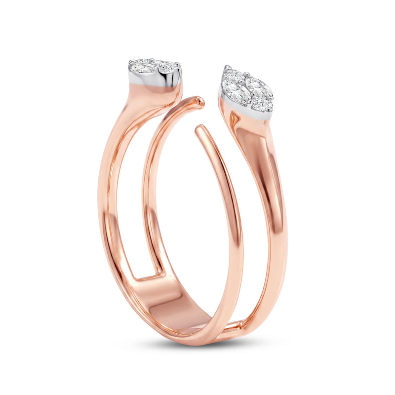 Dualité Diamond Fashion Ring