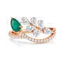 Myelle Emerald & Diamond Fashion Ring