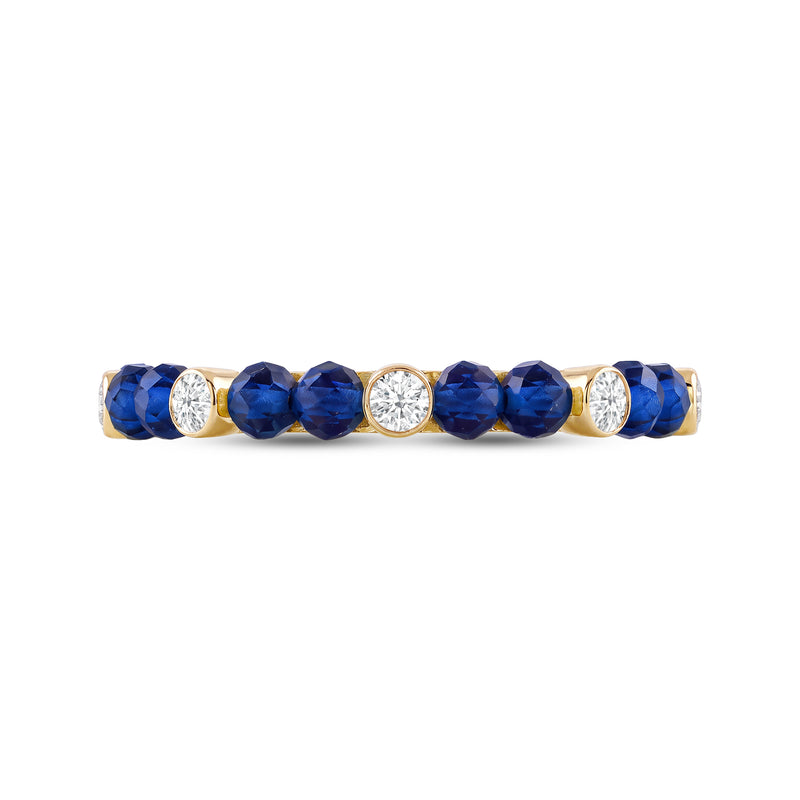 Sapphire Nerith Diamond Stackable Ring