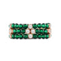 Emerald Caelith Diamond Cocktail Ring