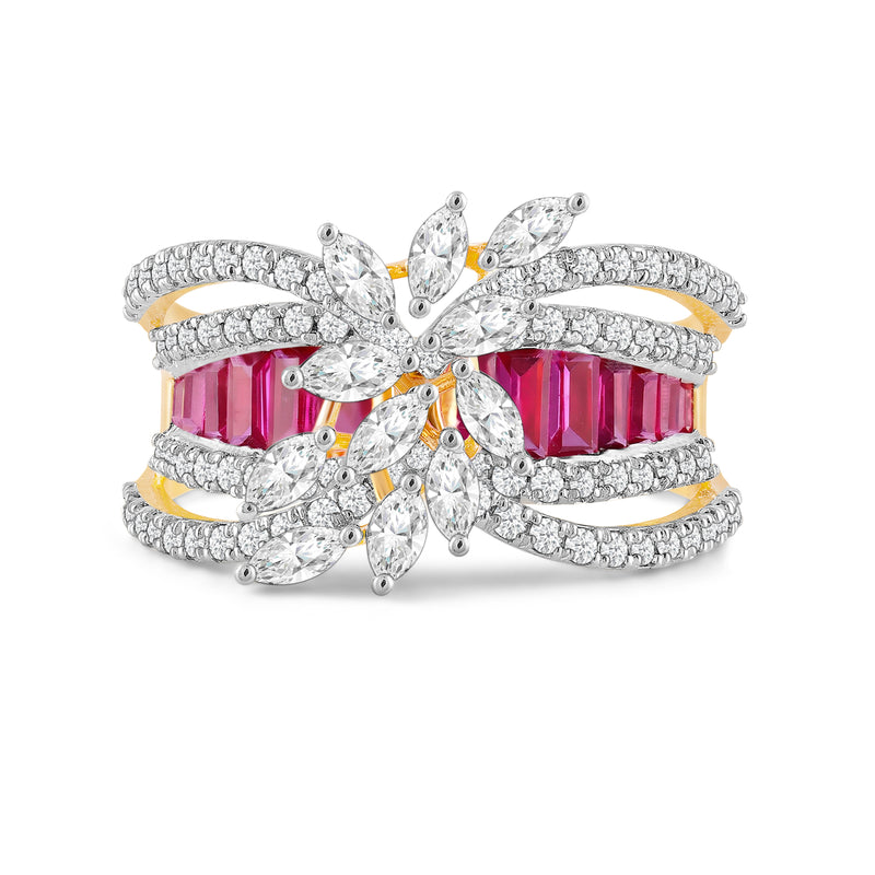Rosé Crest Ring