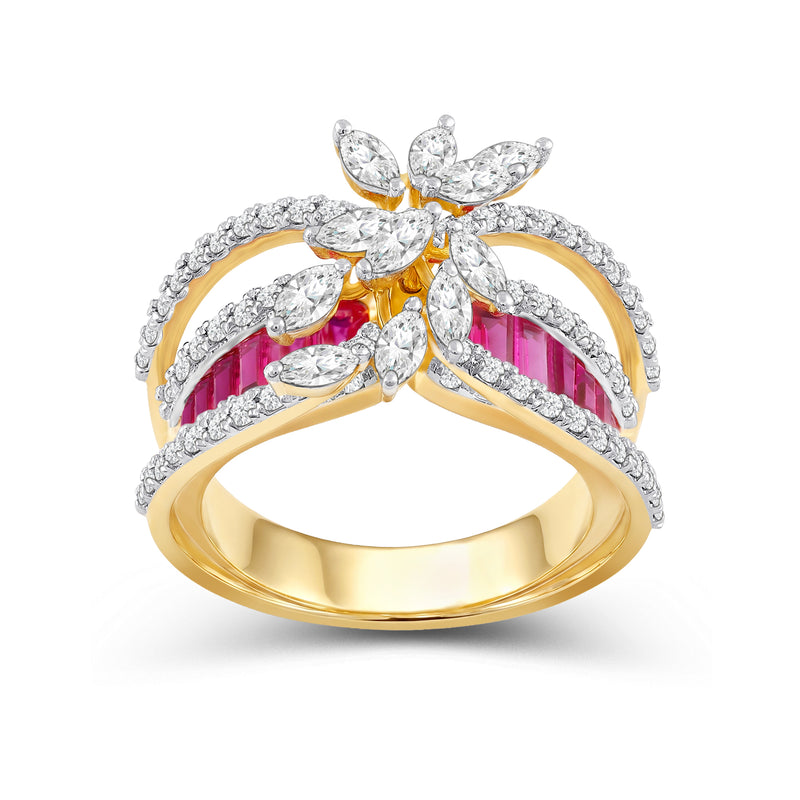Rosé Crest Ring