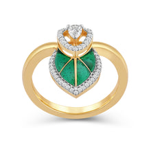 Load image into Gallery viewer, Plume Mosaique Ring
